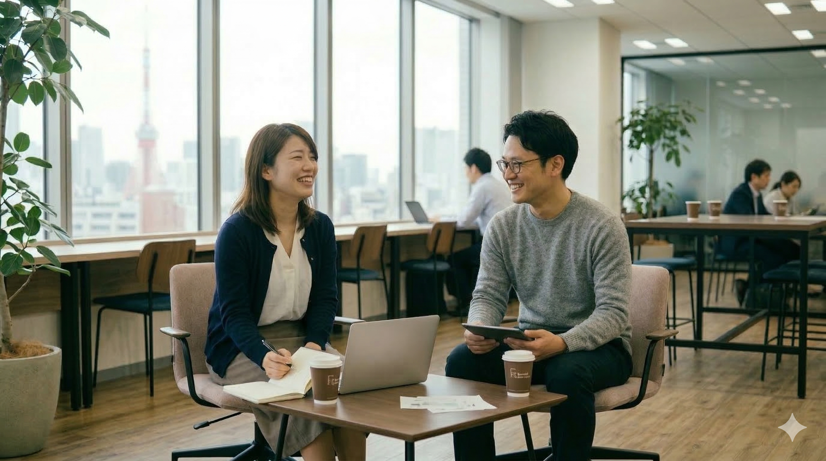 案件選択の様子